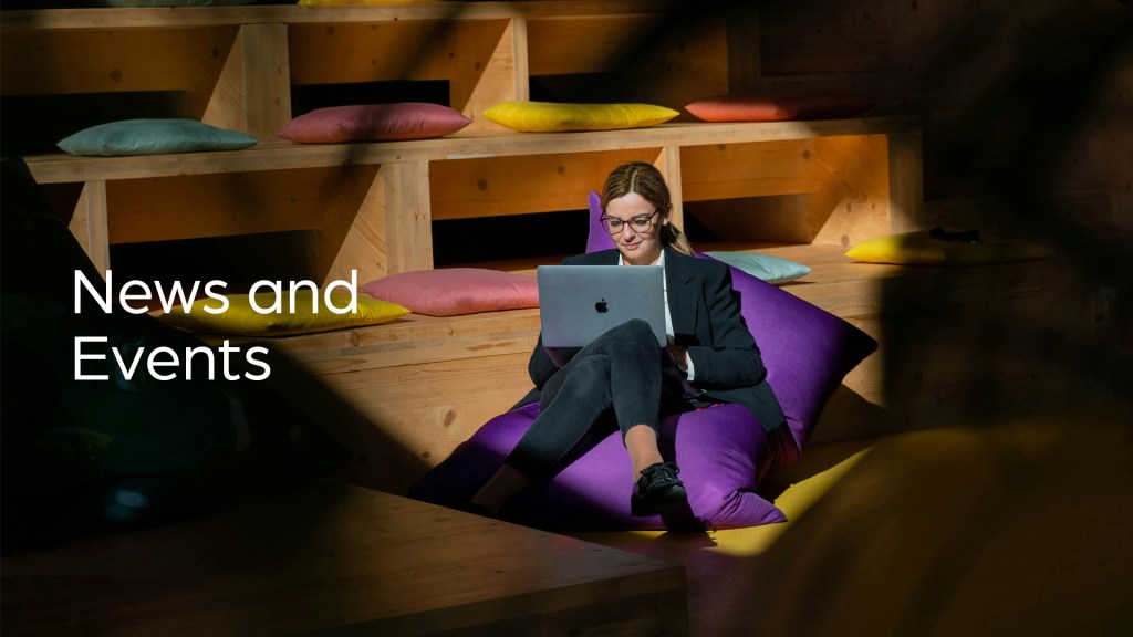 News and events banner